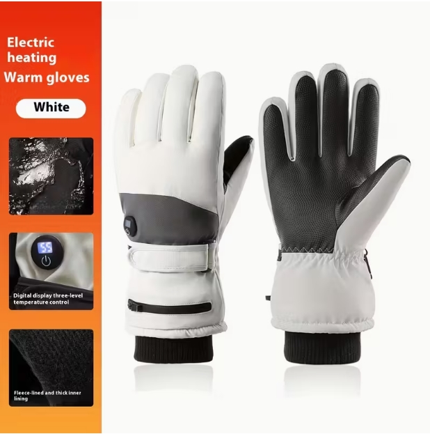 Heated Gloves Electric - Elektrisch beheizte Winterhandschuhe für Herren, 3000mAh