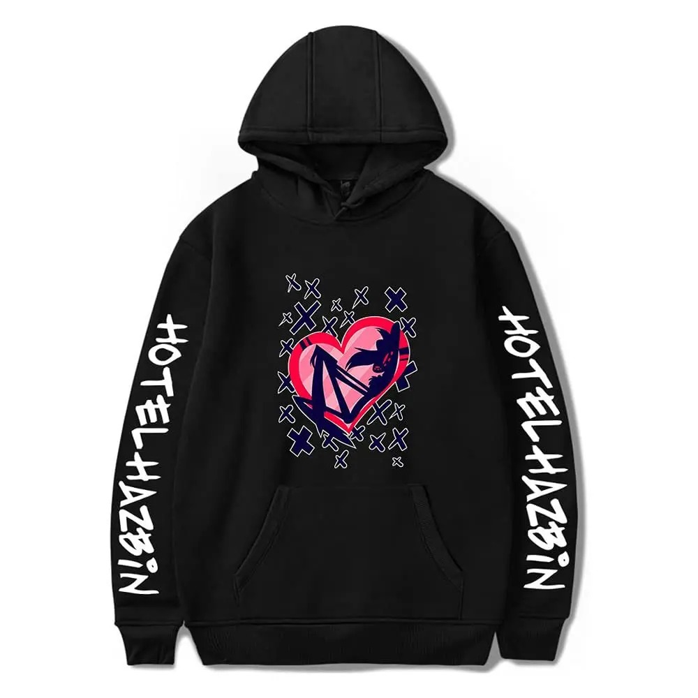 Winter Clothing Ideas For Women - Hazbin Hotel Übergroße Unisex Streetwear Übergroße