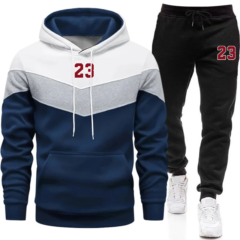 Winter Clothing Hoodie - Neuer Trainingsanzug für Herren Lässiger Kapuzenpullover