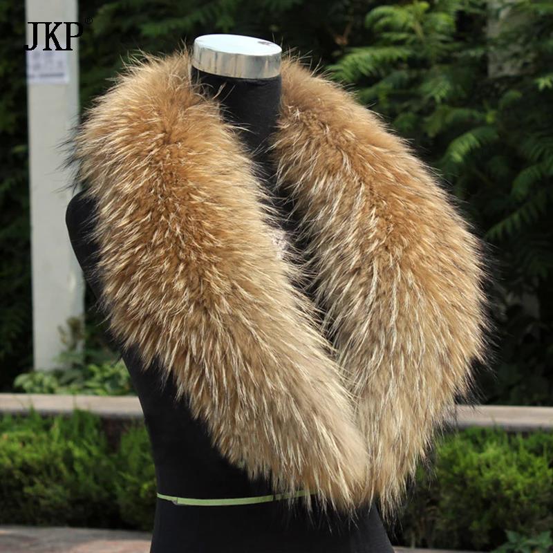 Winter Clothing Online - Natürlicher Pelzkragen, echter Waschbärpelz, Fuchskragen, natürlicher