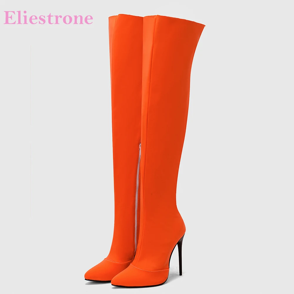 Winter Clothing Women'S - Neue Winter Glamour Orange Gelb Frauen