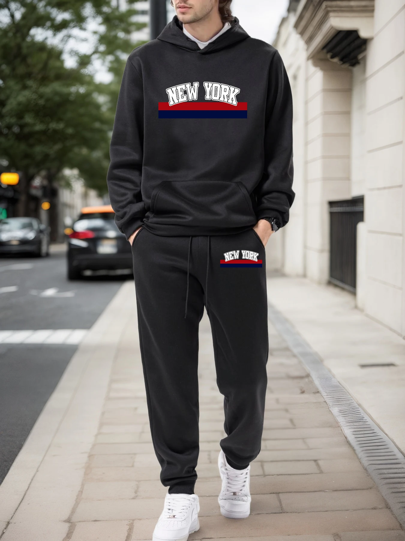 Winter Clothing Hoodie - Bestseller Herren-Hoodies 2-teiliges Set Lässiger Langarm-Sweatshirt-Anzug