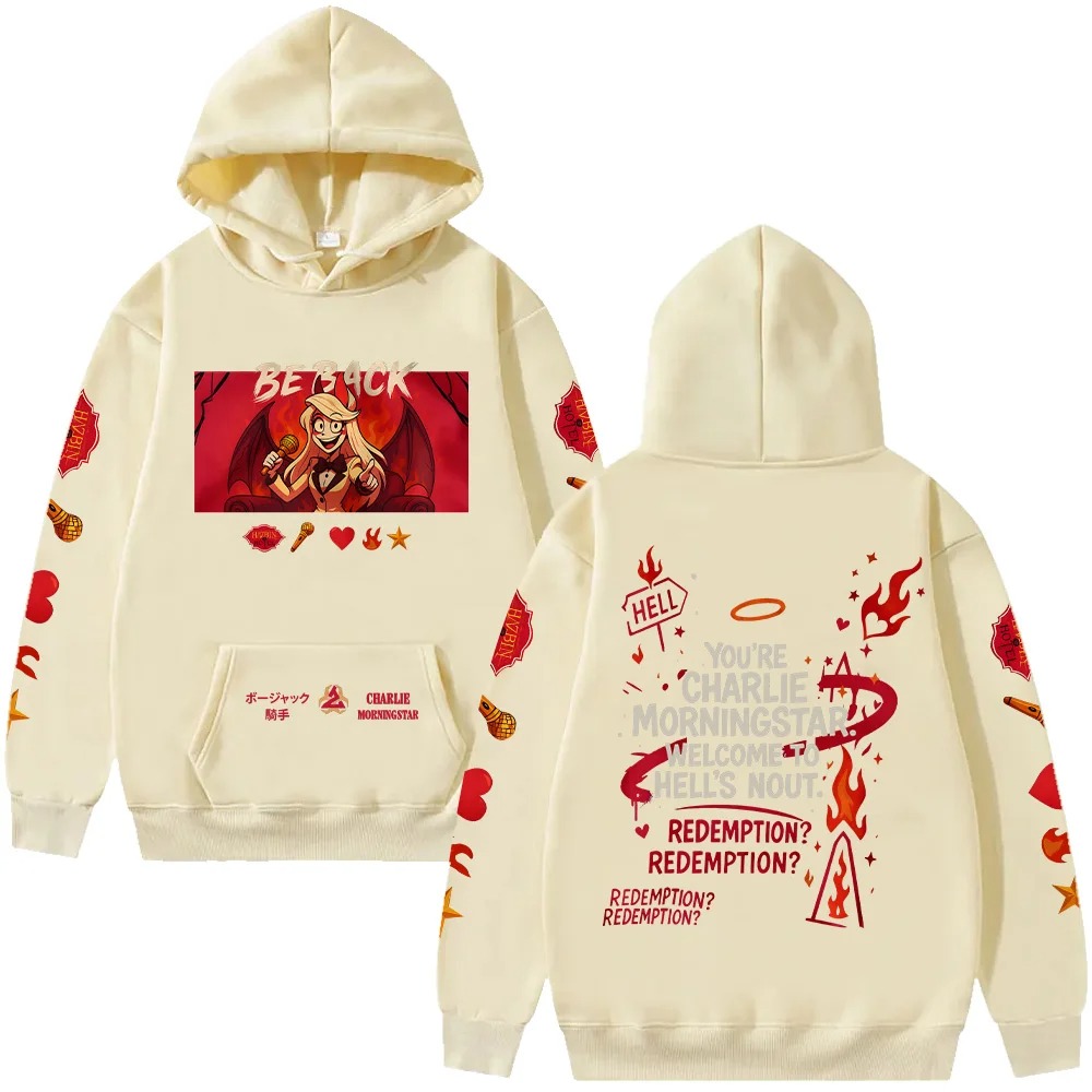 Hazbin Hotel Übergroße Unisex  – Winter Clothing Ideas For Women Bewertung und Preis