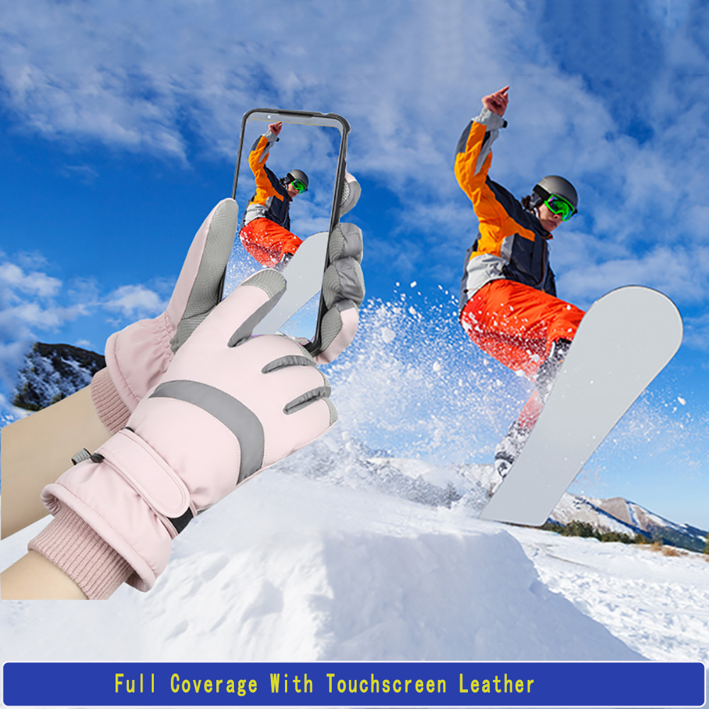 YANBIGUO Skihandschuhe, Winter – Waterproof Mitten Ski Bewertung und Preis