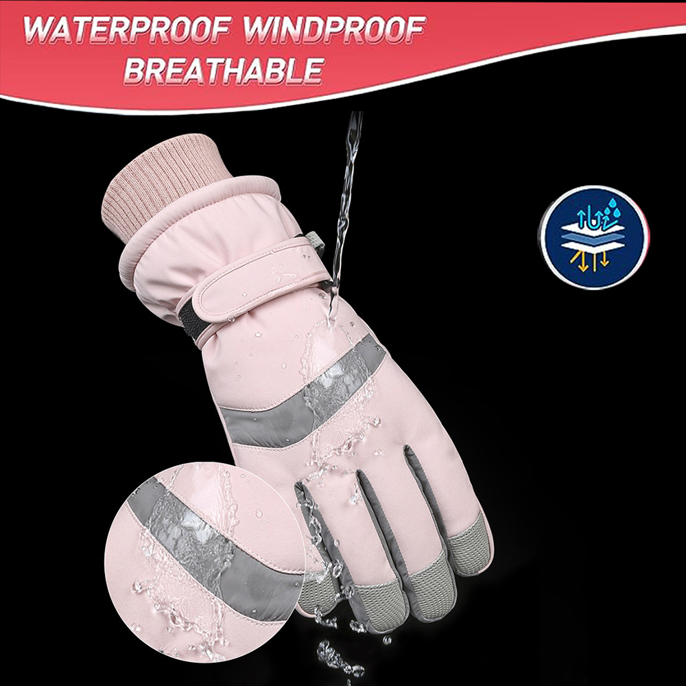 YANBIGUO Skihandschuhe, Winter – Waterproof Mitten Ski Bewertung und Preis