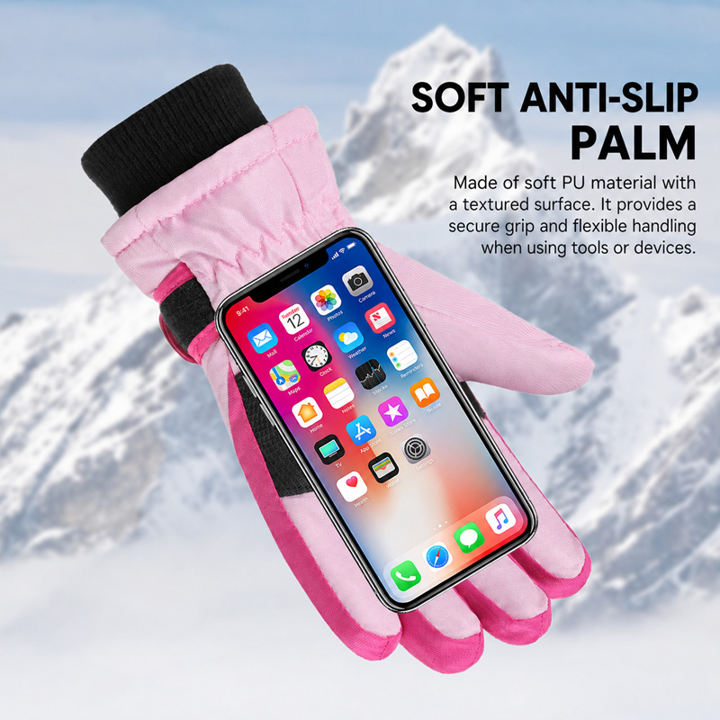 Kinder-Winter-Skihandschuhe, w – Waterproof Mitten Ski Bewertung und Preis