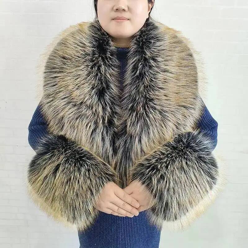 Große Frauen Faux Fuchs Pelz S – Winter Clothing Online Bewertung und Preis