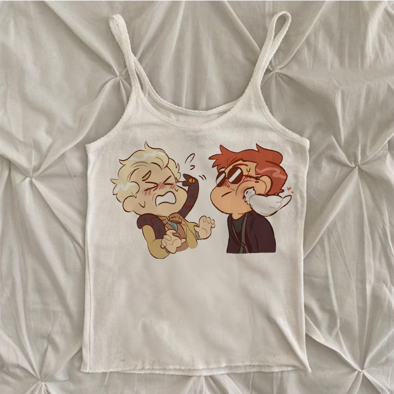 Good OmensY2k Good Omens Print – Zara Winter Clothing Women Bewertung und Preis