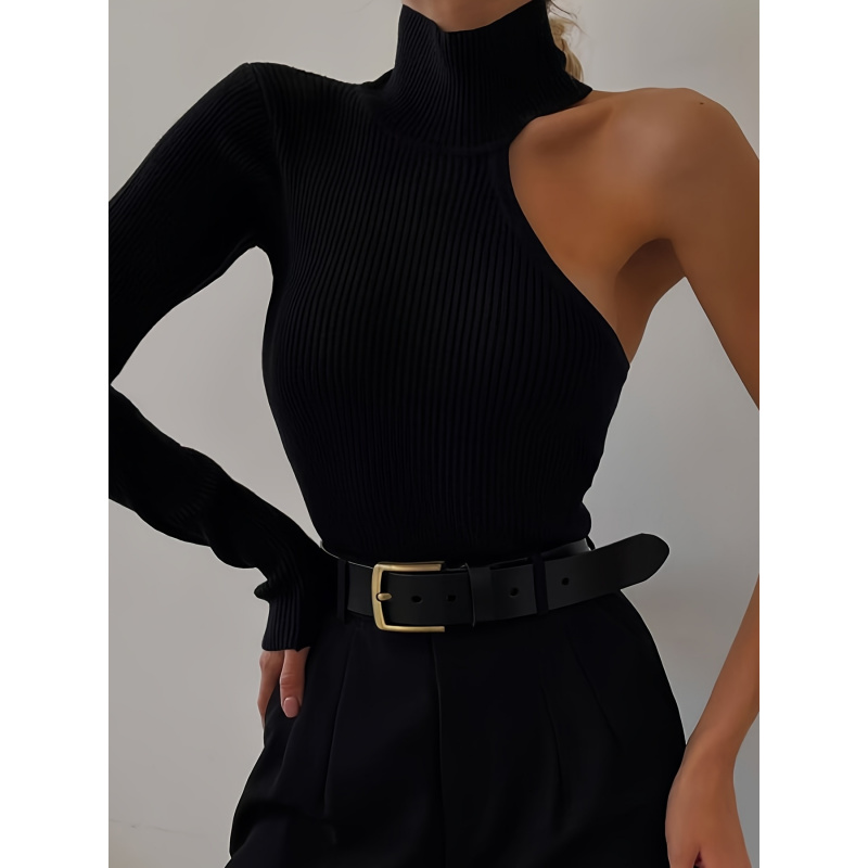 Einfarbiger Asymmetrischer One – Winter Clothing Women'S Bewertung und Preis