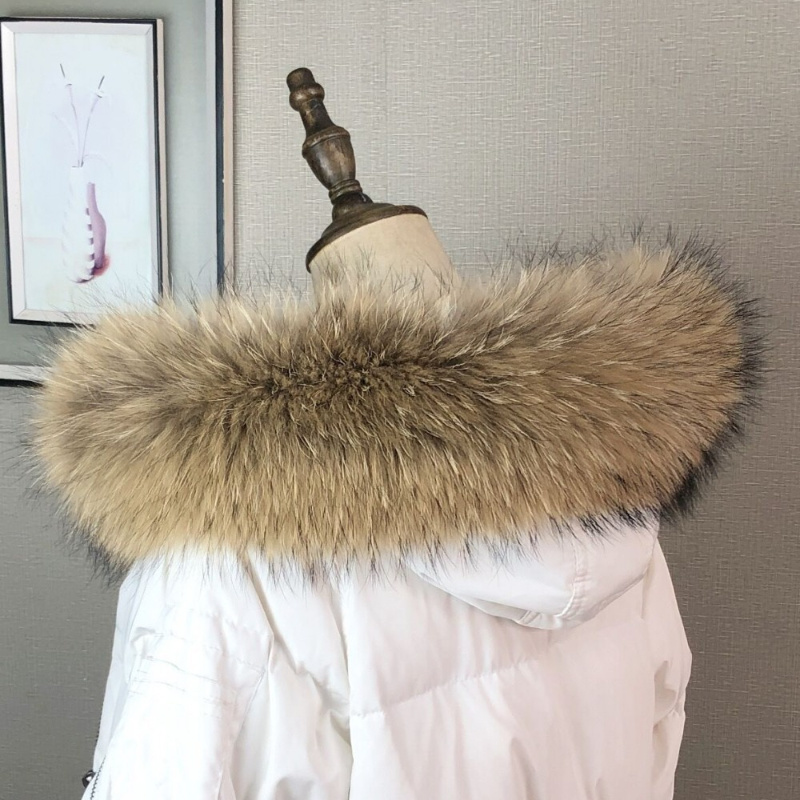 Echter Pelzkragen für Mantel,  – Winter Clothing Online Bewertung und Preis