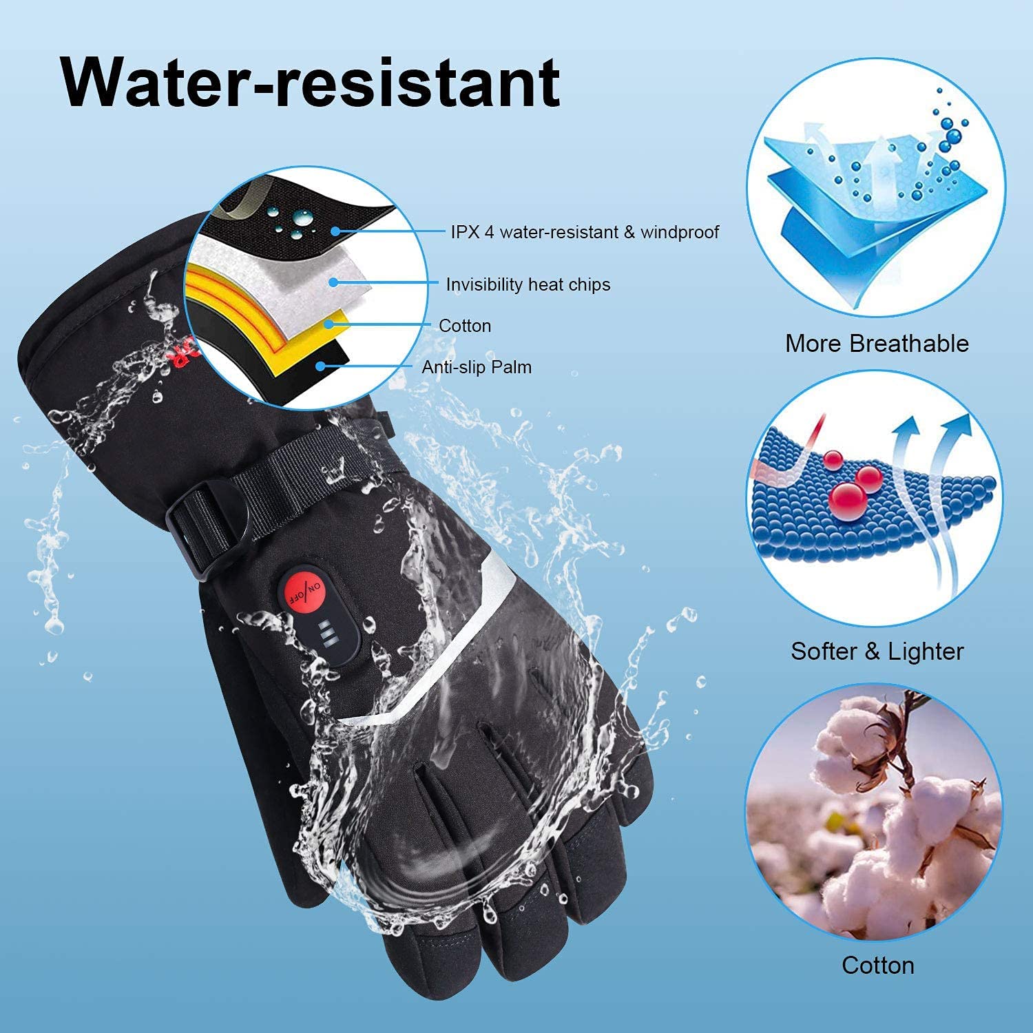 SNOW DEER Winter Beheizte Hand – Heated Gloves Electric Bewertung und Preis