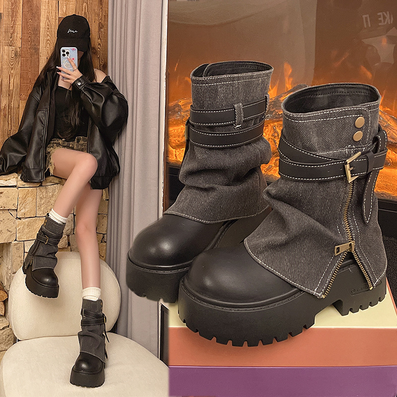 Knöchelhohe Stiefel für Damen, – Winter Clothing Women'S Bewertung und Preis