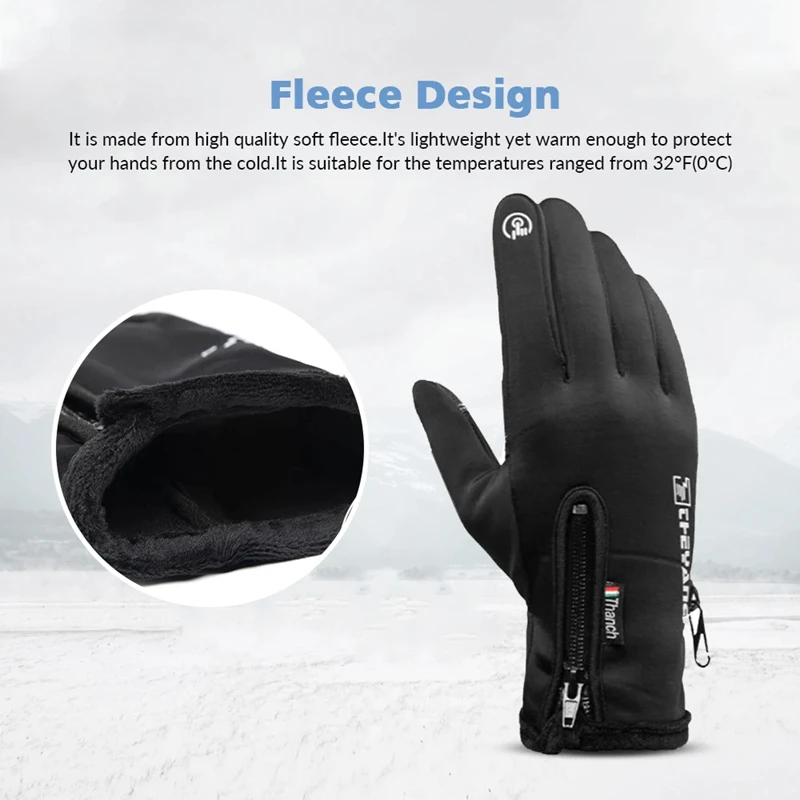 Winterhandschuhe, wasserdicht, – Waterproof Mitten Ski Bewertung und Preis