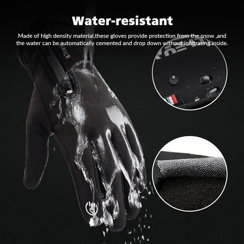 Winterhandschuhe, wasserdicht, – Waterproof Mitten Ski Bewertung und Preis