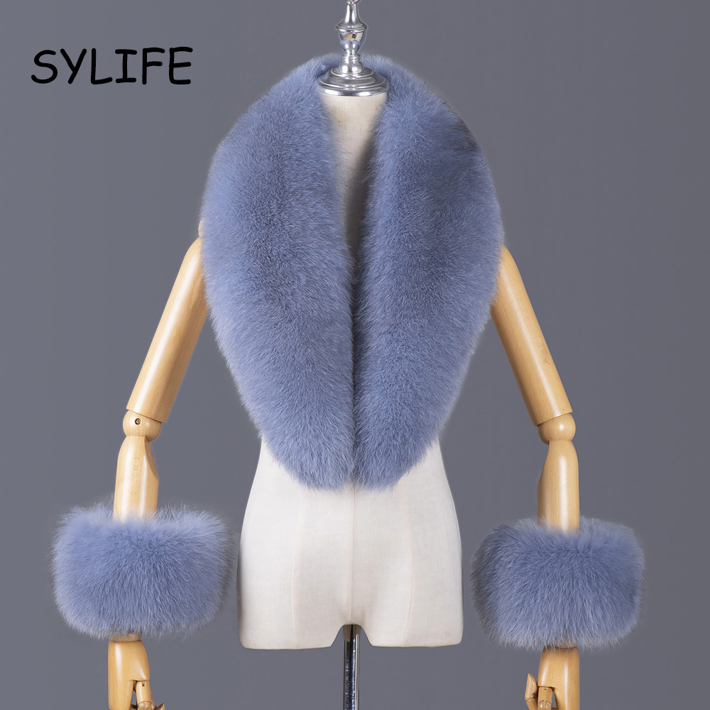 2025 echtem Fuchs Pelz Kragen  – Winter Clothing Online Bewertung und Preis