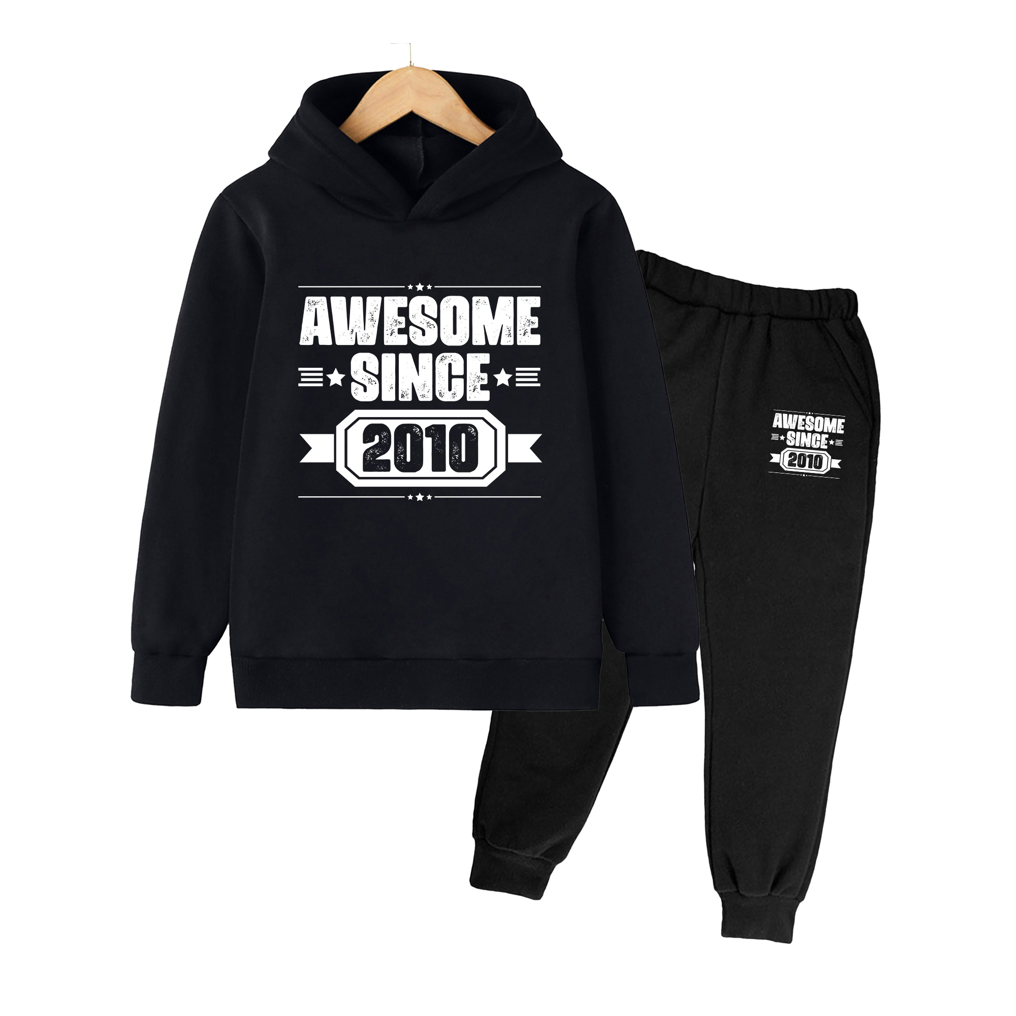 Kinder-Hoodie und Jogginghosen – Winter Clothing Hoodie Bewertung und Preis