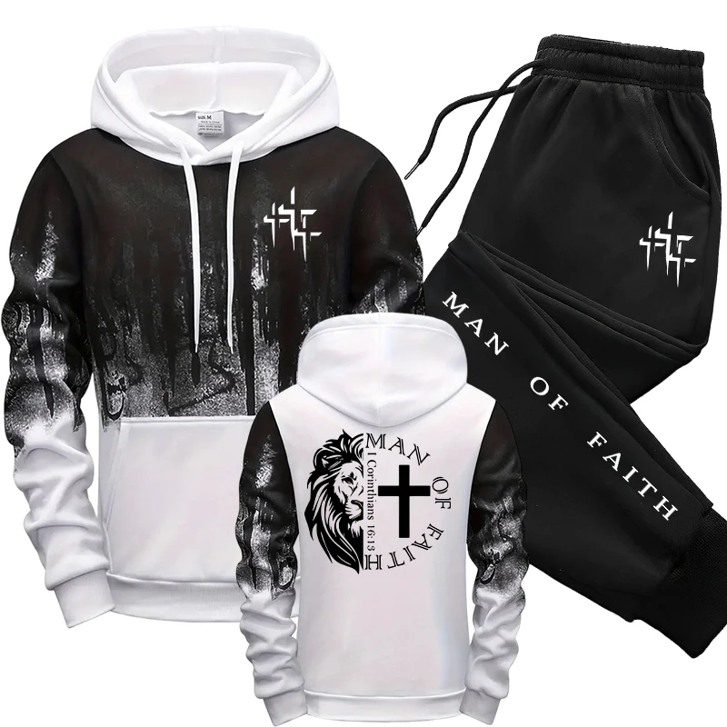 Man of Faith Muster Herren-Set – Winter Clothing Hoodie Bewertung und Preis