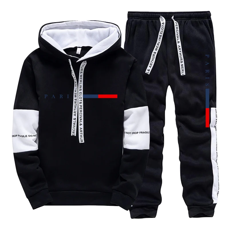 Herren-Set/Hoodie/Hose Paris F – Winter Clothing Hoodie Bewertung und Preis