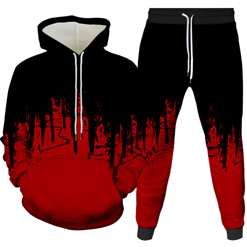 Tinte Malerei 3D Gedruckt Hood – Winter Clothing Hoodie Bewertung und Preis